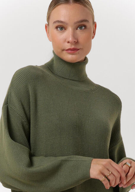 Olive MSCH COPENHAGEN Maxikleid MAGNEA RACHELLE RIB DRESS - large
