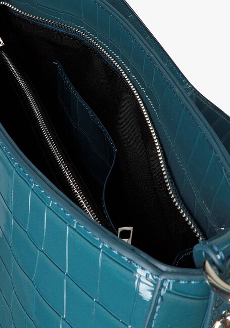 Blaue HVISK Handtasche AMBLE CROCO - large