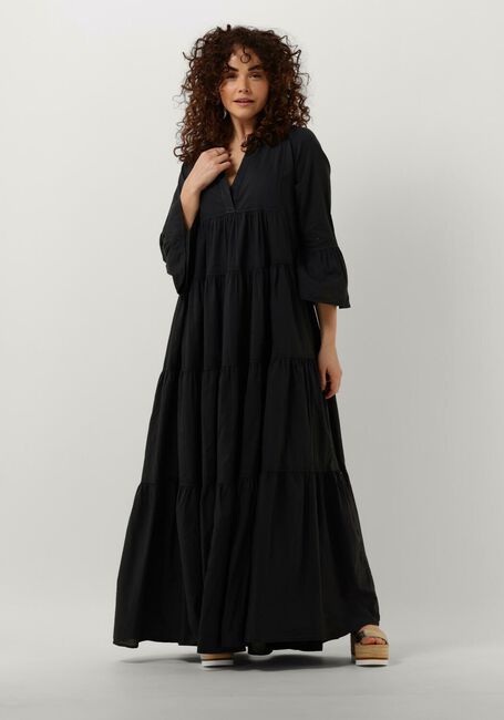 Schwarze DEVOTION Maxikleid KAMARES - large