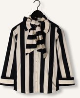 Schwarze SUMMUM Blusen BLOUSE BOW STRIPE PRINTED Schwarze SUMMUM Blusen BLOUSE BOW STRIPE PRINTED - medium