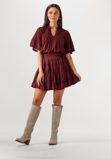 Bordeaux NEO NOIR Minirock CALLIA S VOILE SKIRT - large