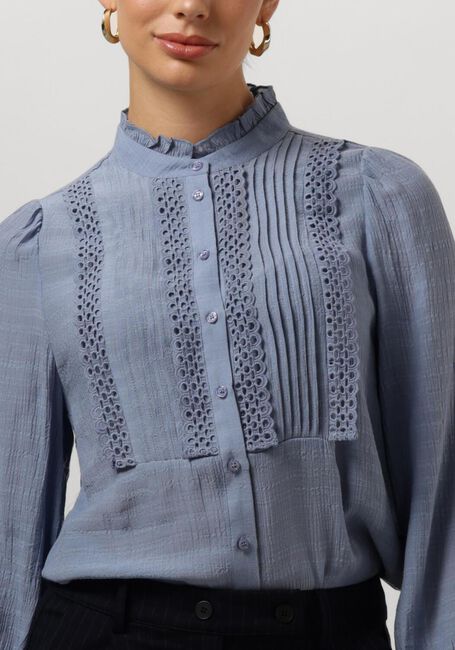 Blaue LOLLYS LAUNDRY Blusen ARIELLL SHIRTLS - large