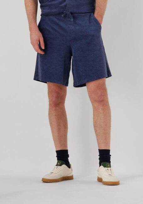 Blaue SELECTED HOMME Kurze Hose SLHLOOSE-TALON TOWEL JERSEY SHORTS - large