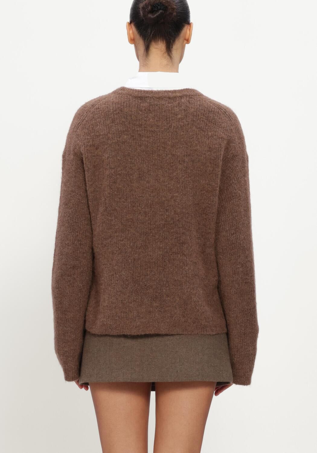 Braune CO'COUTURE Pullover & Cardigans JAIDECC LS KNIT - large