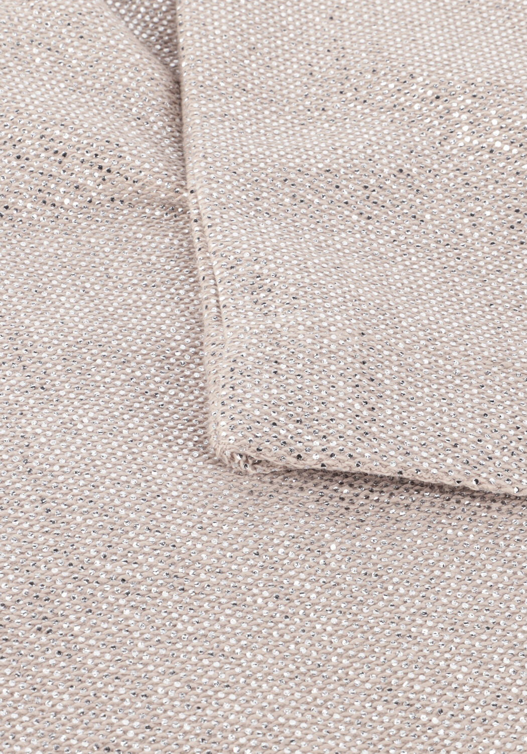 Silberne ALIX THE LABEL Kurze Hose LADIES WOVEN FOIL SHORTS - large