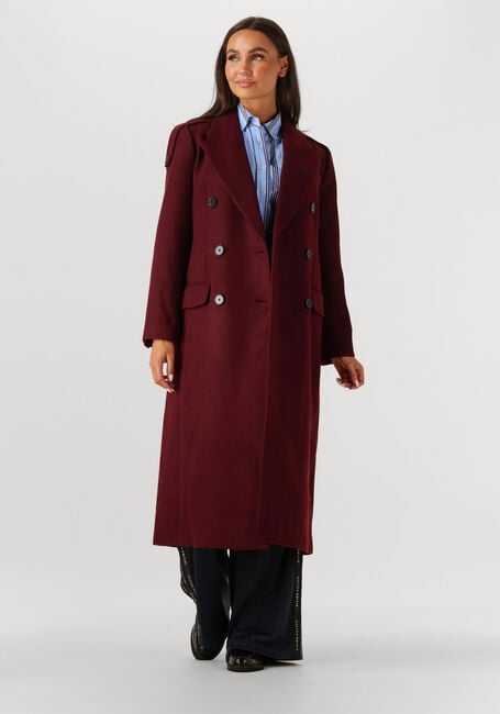 Bordeaux HAUTE L'AMITIÉ Mäntel LIDA TAILOR WOOL COAT - large