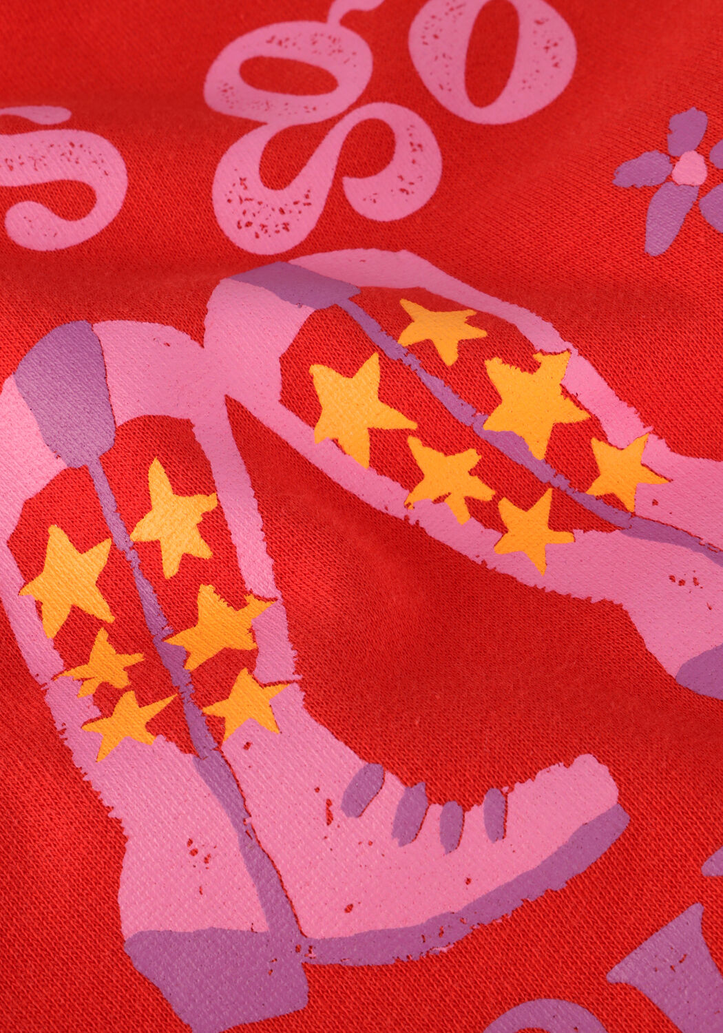 Rote AMMEHOELA Sweatshirt MAE - large