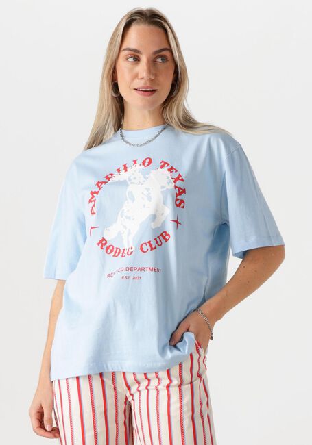 Hellblau REFINED DEPARTMENT T-shirt MAGGY - large