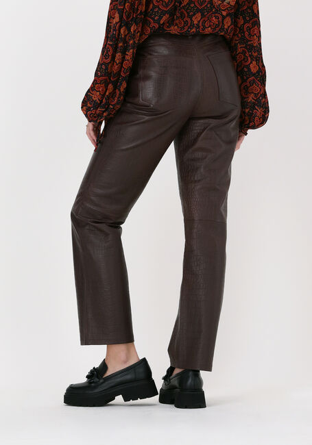 Braune GESTUZ Weite Hose SALLY GZ HW PANTS - large
