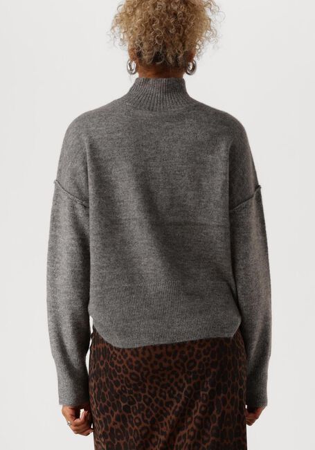 Graue Y.A.S. Pullover YASBALIS LS HIGH NECK KNIT - large