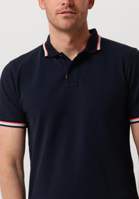 Blaue SUNDEK Polo-Shirt M4S091 BRICE POLO - large