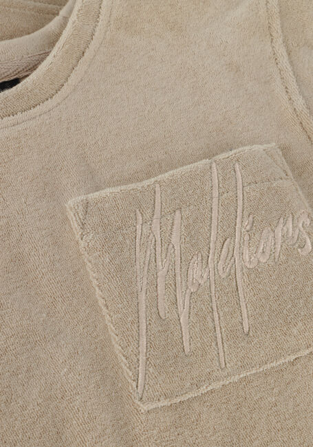 Taupe MALELIONS T-shirt TOWELLING T-SHIRT - large
