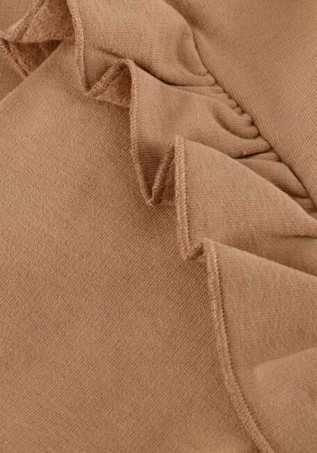 Camelfarbene LIL' ATELIER Sweatshirt NMFILONDON RES LS RLX SWEAT LIL - large