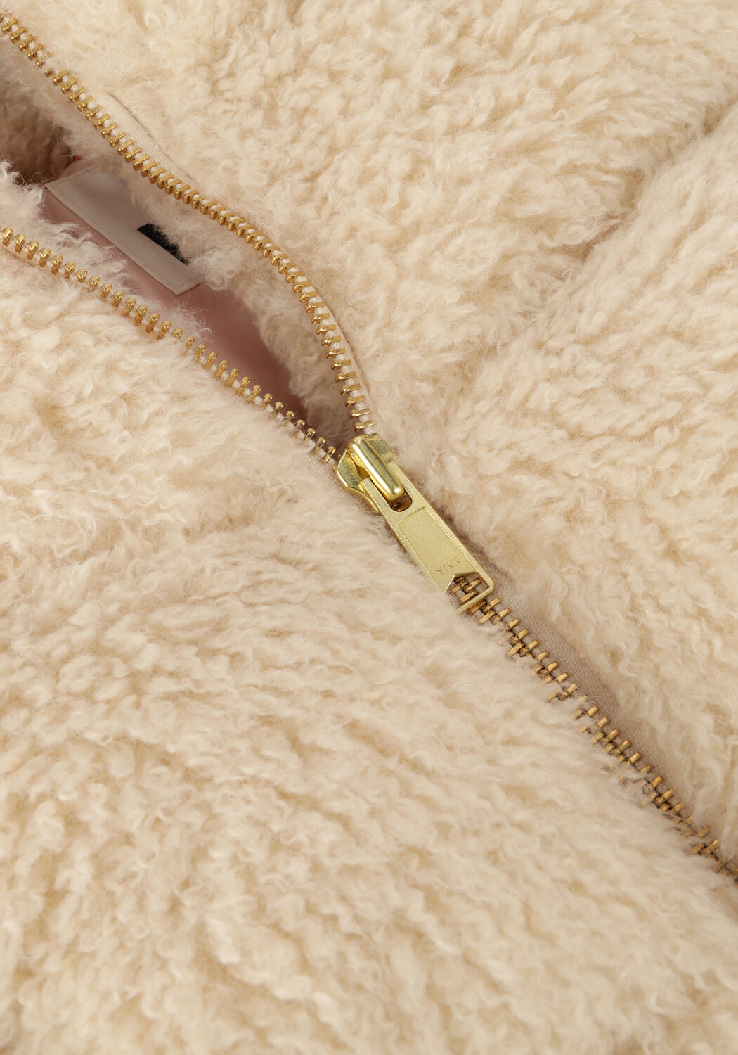 Ecru MOLO Teddy-Jacke HAVI - large