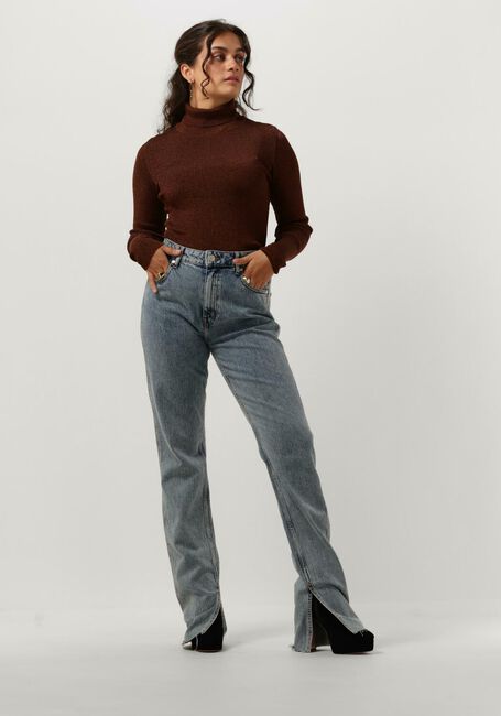 Braune GESTUZ Rollkragenpullover SILVIGZ ROLLNECK - large