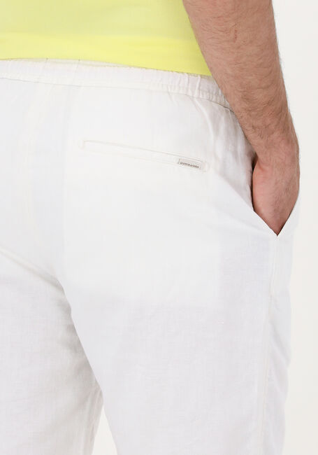 Nicht-gerade weiss SCOTCH & SODA Kurze Hose FAVE LINEN-BLEND BEACH SHORT - large