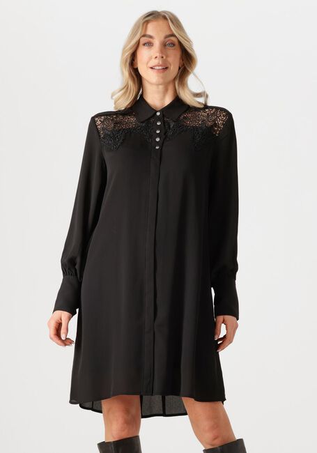 Schwarze BRUUNS BAZAAR Minikleid VIENA DRESS - large