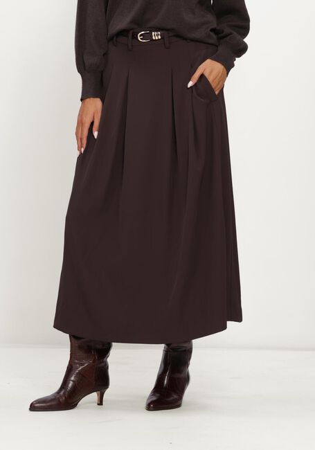 Braune CO'COUTURE Maxirock ALINICC ANYA PLEAT SKIRT - large
