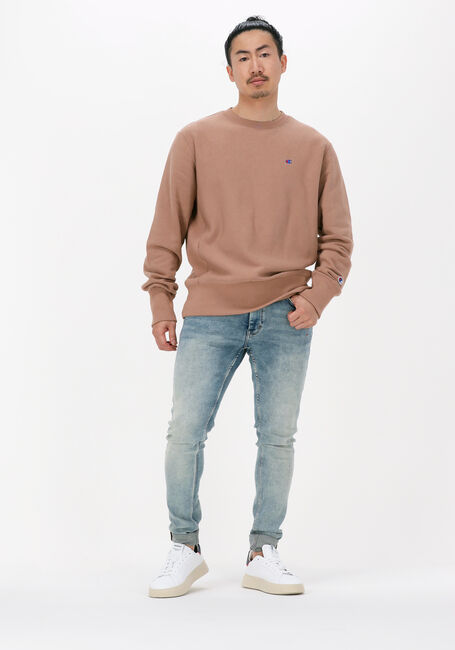 Braune CHAMPION Sweatshirt CREWNECK SWEATSHIRT - large