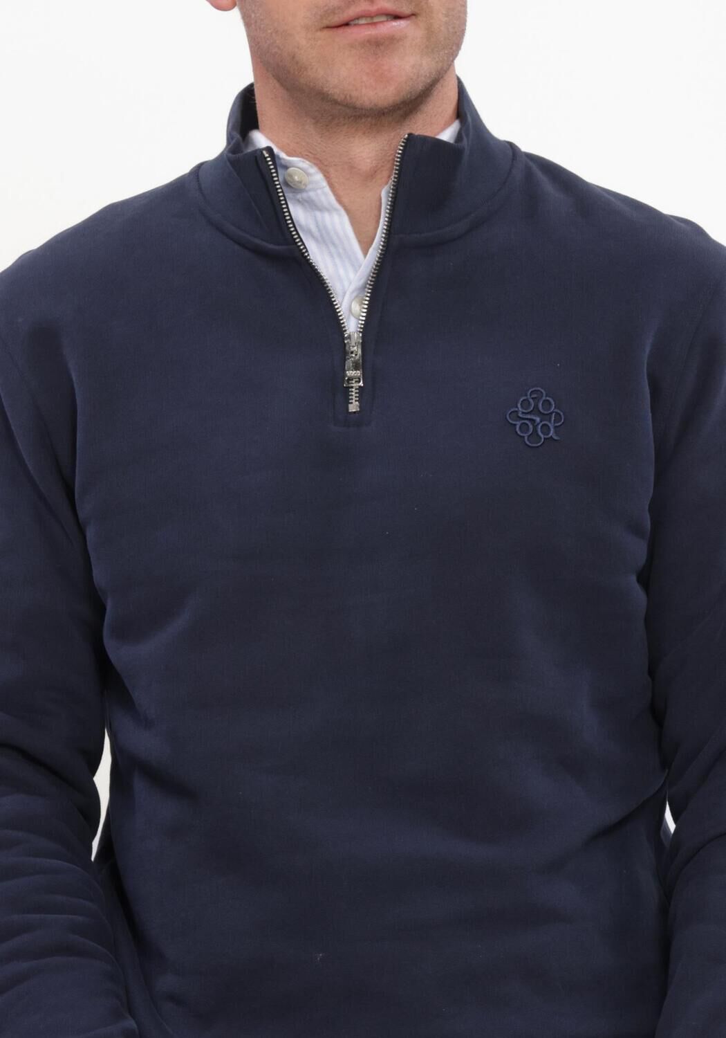Dunkelblau THE GOODPEOPLE Pullover LUCKY - large