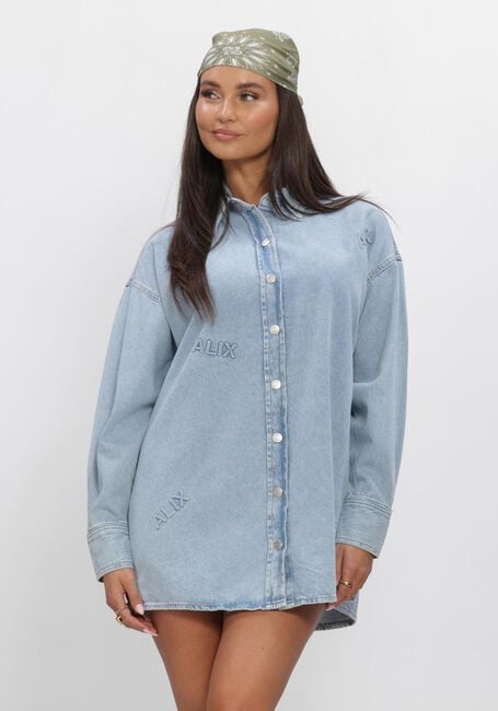 Hellblau ALIX THE LABEL Blusen LADIES WOVEN ALIX DENIM BLOUSE - large