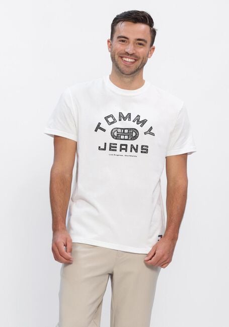 Wei&szlig;e TOMMY JEANS T-shirt TJM REG TJ GYM SS TEE EXT - large