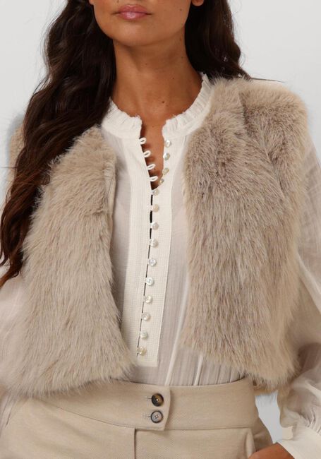 Goldfarbene AIMEE THE LABEL Gilet ISIA - large