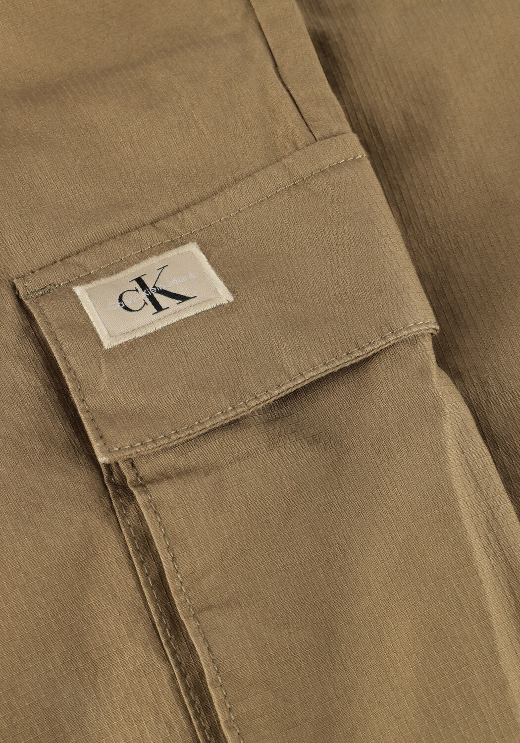 Khaki CALVIN KLEIN Cargohosen SKINNY CARGO - large