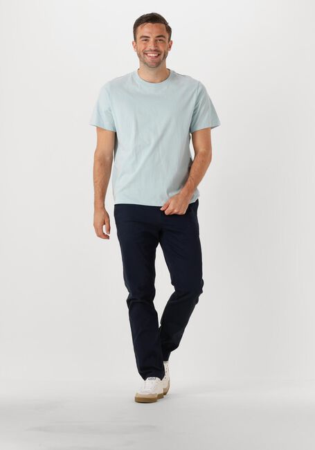 Hellblau SELECTED HOMME T-shirt SLHASPEN SS O-NECK TEE NOOS - large