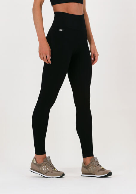 Schwarze LUNE ACTIVE Legging LUNA RIB LEGGING - large