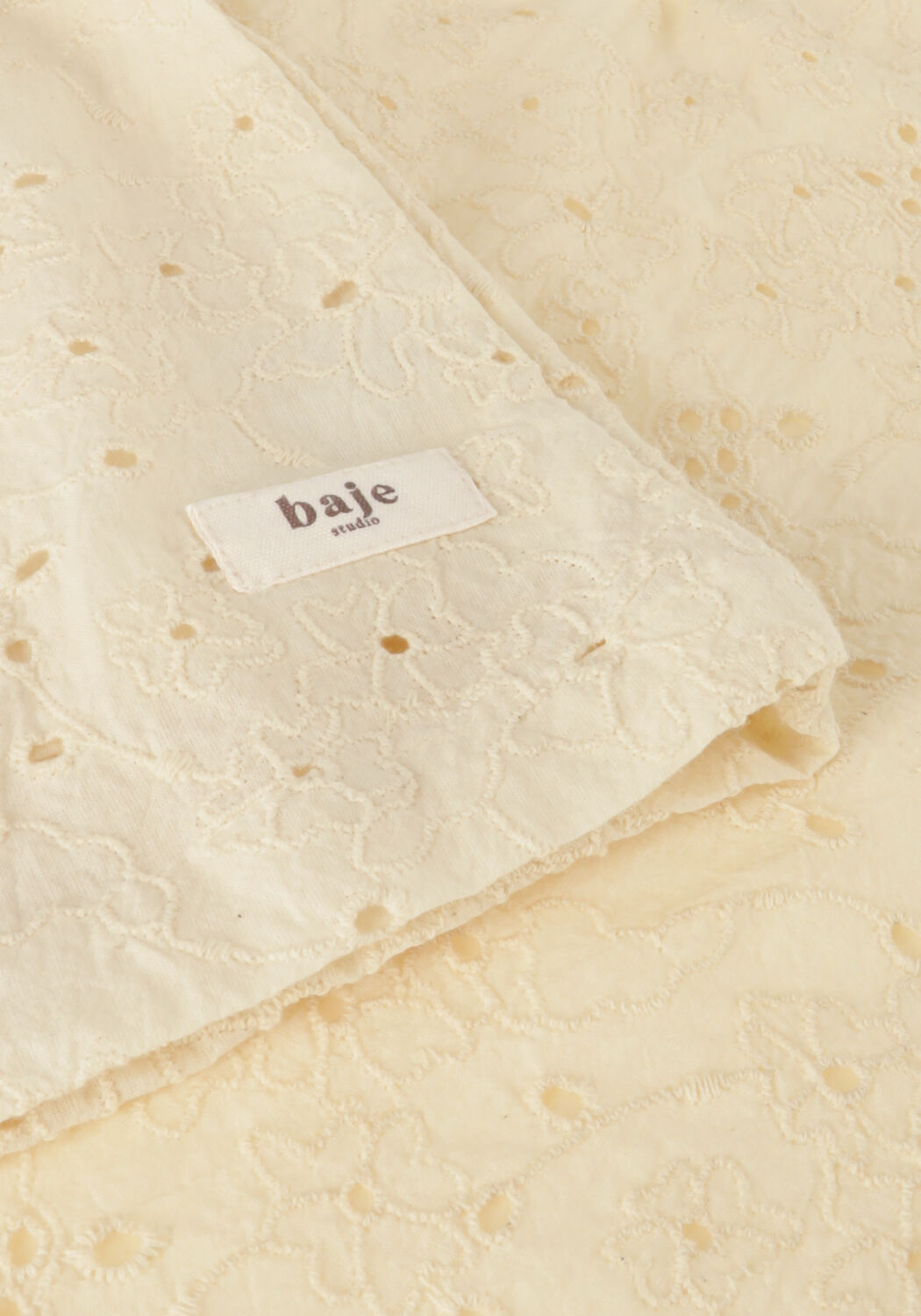 Gelbe BAJE STUDIO Top BEAU SHORTSLEEVE - large