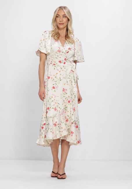 Mehrfarbige/Bunte Y.A.S. Midikleid YASTHEA 2/4 MIDI WRAP DRESS S. - large