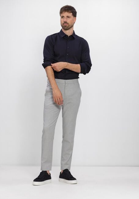 Graue PLAIN Chino JOSHPL 826 STEEL GREY MELANGE - large