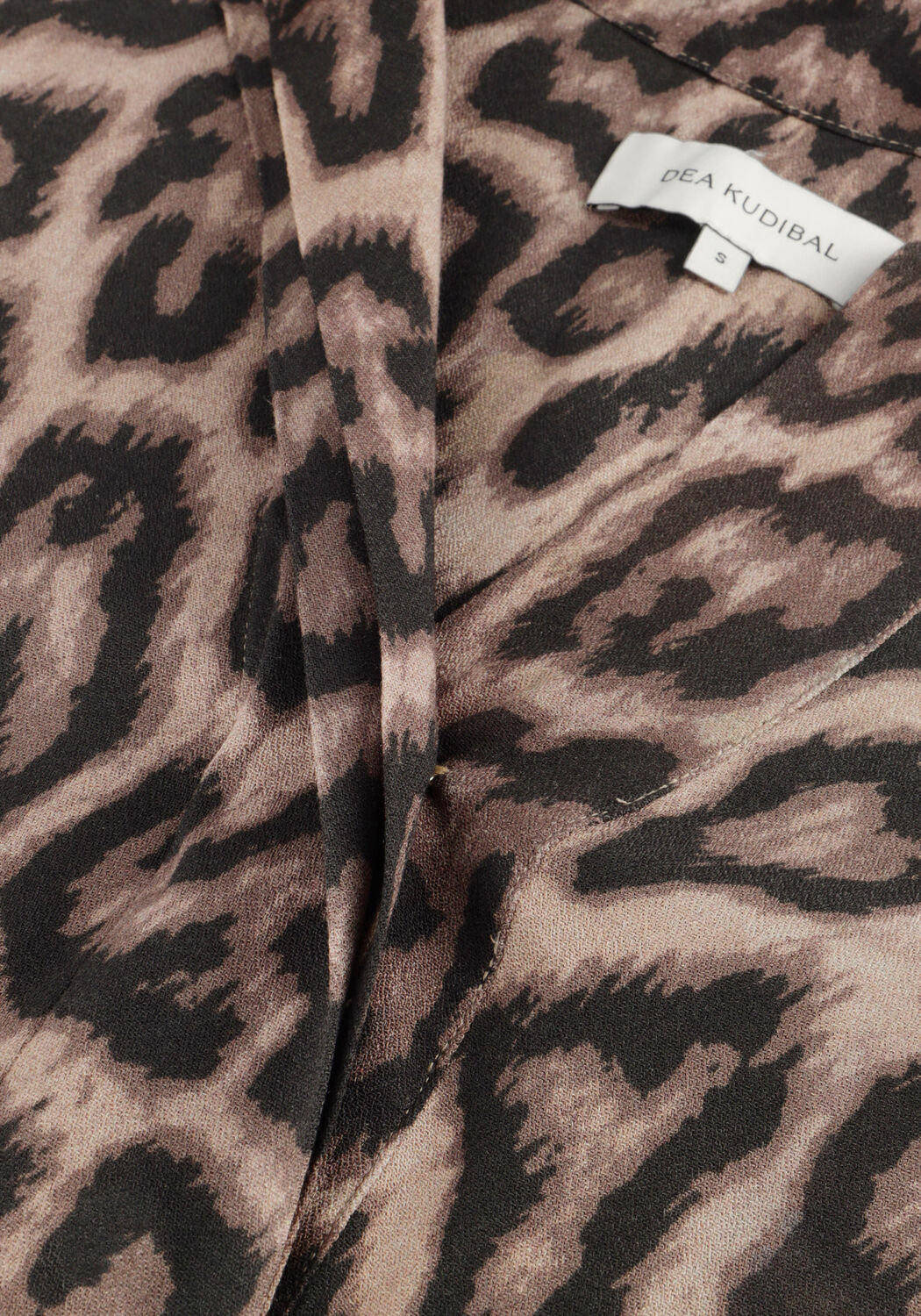 Braune DEA KUDIBAL Midikleid KAMILLES - large