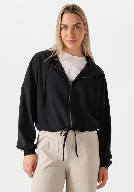 Schwarze PENN & INK Strickjacke HOODIE - large