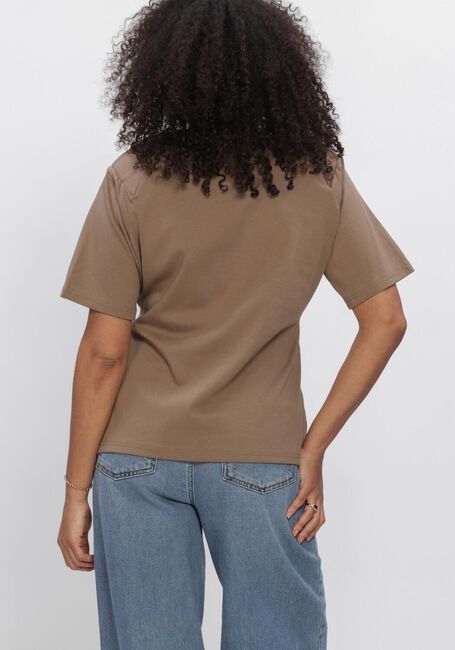 Camelfarbene MY ESSENTIAL WARDROBE Top MWAPIR BELT TEE - large