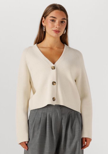 Ecru EDITED Strickjacke GRS LOGAN CARDIGAN - large