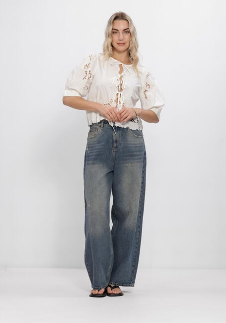 Wei&szlig;e ROUGE EDIT Tops & T-shirts ROUSCARLET 2/4 O-NECK TOP - large