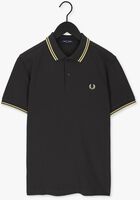 Graue FRED PERRY Polo-Shirt TWIN TIPPED FRED PERRY SHIRT