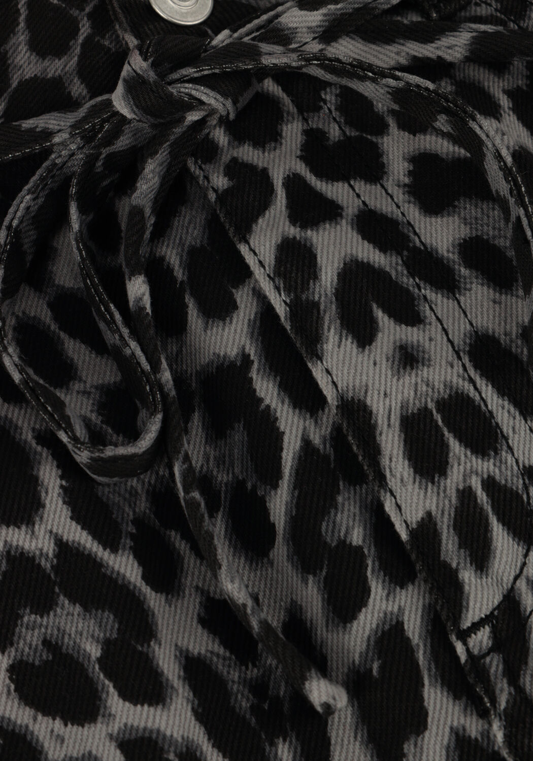 Braune NEO NOIR Minirock HENRIETTA LEOPARD SKIRT - large