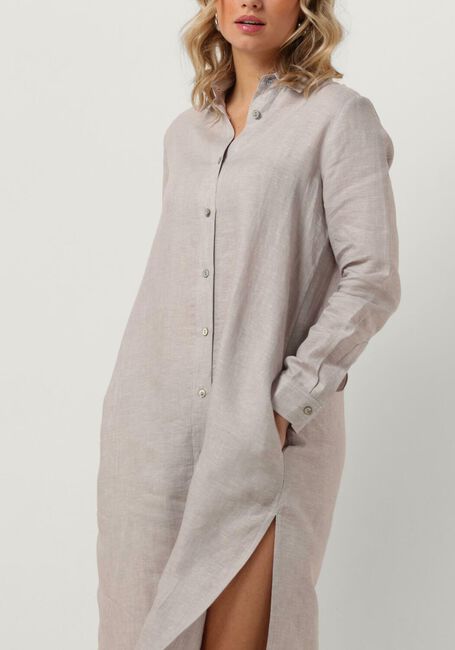 Graue RESORT FINEST Maxikleid SHIRT DRESS - large