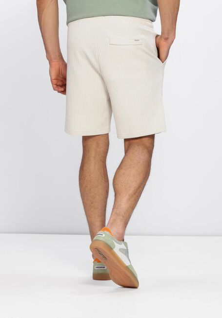 Beige DSTREZZED Kurze Hose LOGAN WAFFLE SWEATSHORT - large