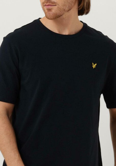 Dunkelblau LYLE & SCOTT T-shirt SLUB T-SHIRT - large