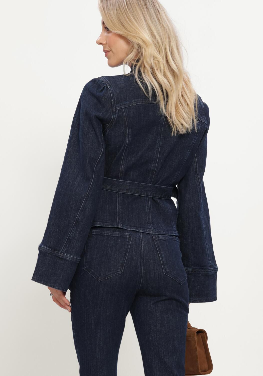 Dunkelblau FREEBIRD Jeansjacke LAVERA - large
