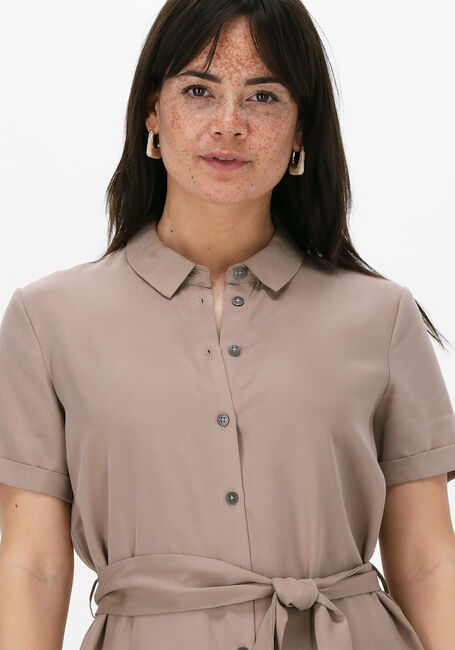 Beige OBJECT Midikleid OBJTILDA ISABELLA S/S DRESS NO - large