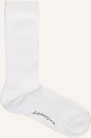 Weiße BECKSONDERGAARD Socken TELMA SOLID SOCK - medium