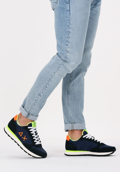 Blaue SUN68 Sneaker Low TOM FLUO MEN - large