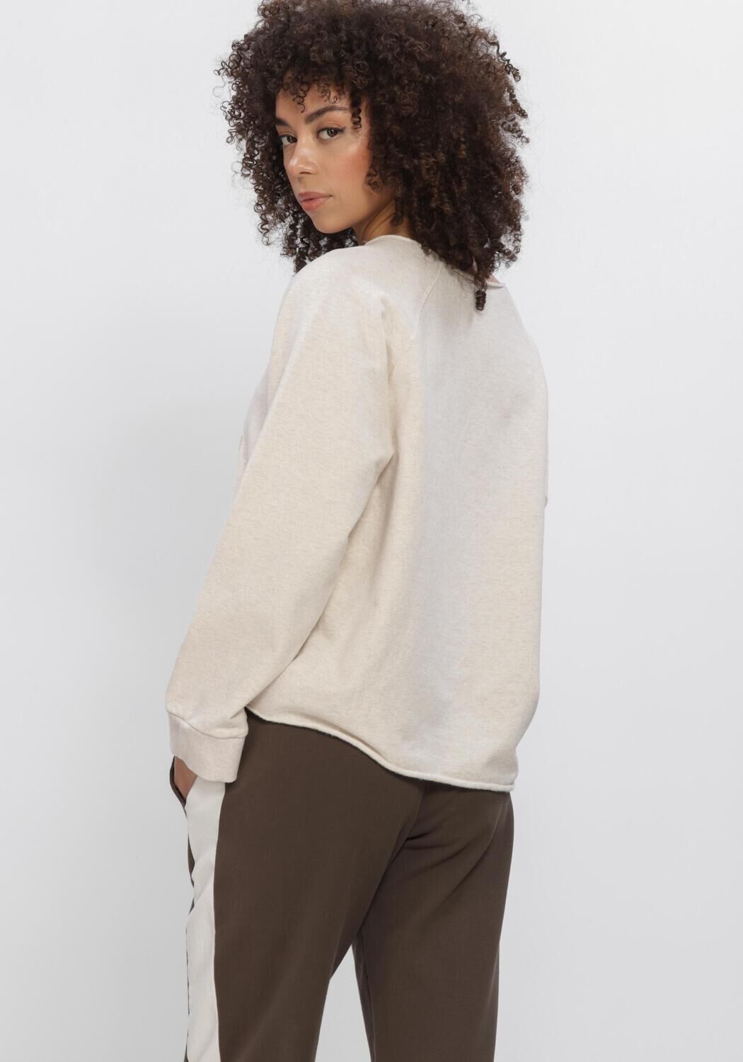 Ecru PENN & INK Sweatshirt W26F1926 - large