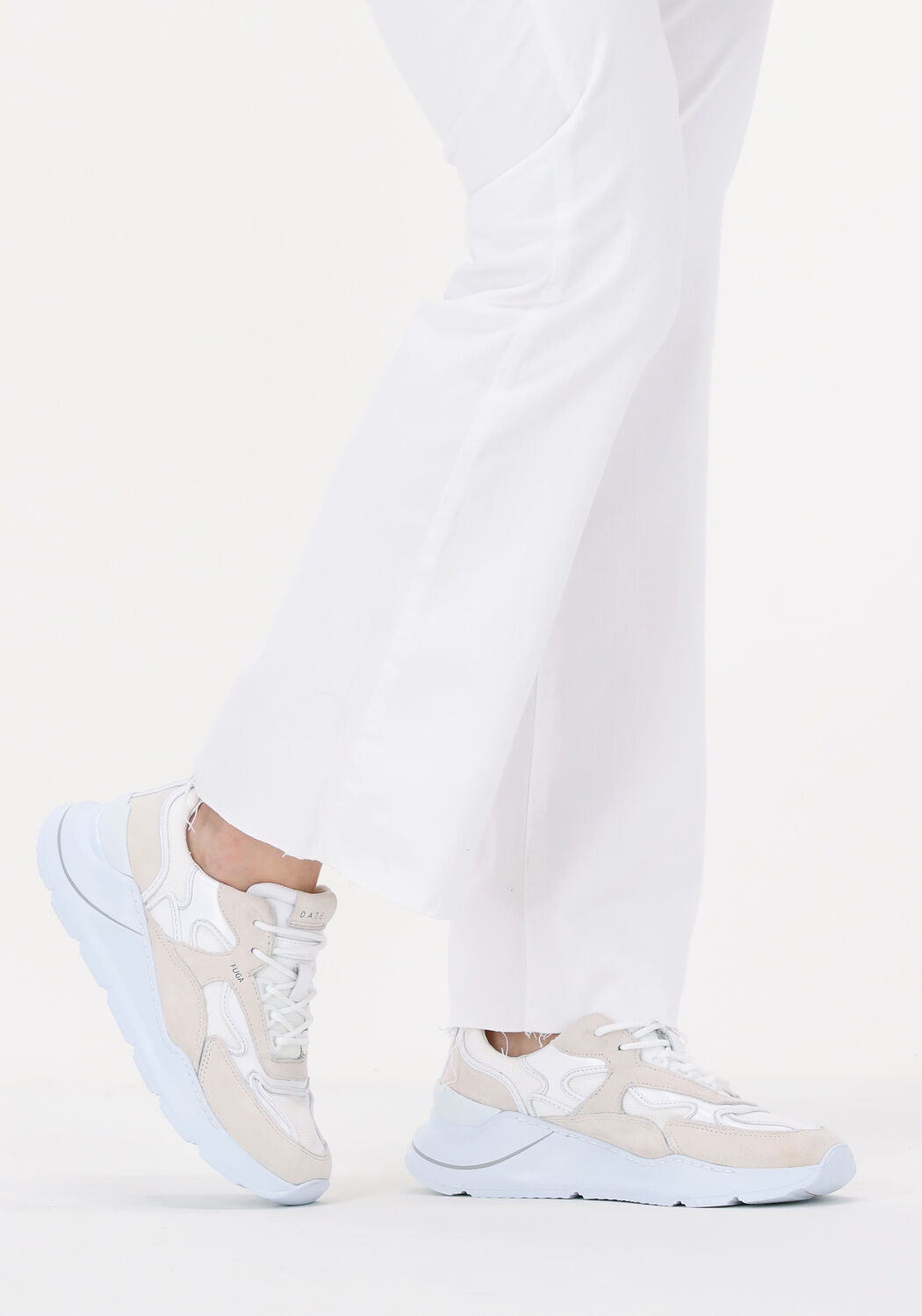 Wei&szlig;e D.A.T.E Sneaker Low FUGA DAMES - large
