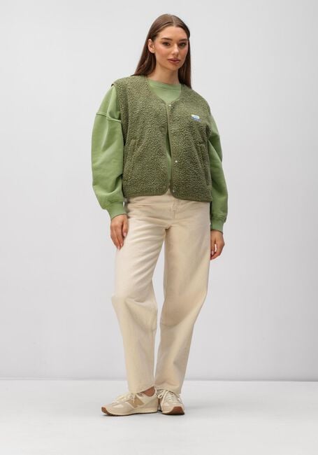 Gr&uuml;ne AMERICAN VINTAGE Sweatshirt HOKTOWN - large